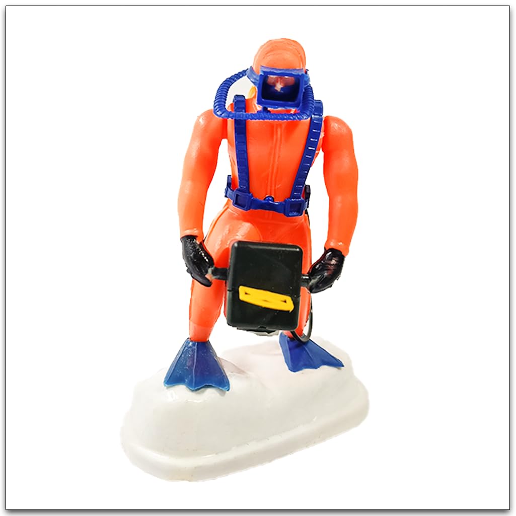 Fish Tank Camera Man Action Toy Real Underwater Movement in Your Fish Tank - Air-Based – Bubble & Oxygen Maker for Your Aquarium – Décor Ornamental for Fish Tank. (B0CZ12GC2C) Amazon Price History, Amazon Price Tracker