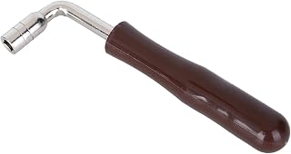 Tuning Kit Piano Tool Musical Piano Tool Tuning Kit Wrench Musical Instrument Accessories L-Shaped Small for Chinese Zither Instrument Supplies Jujube Wood