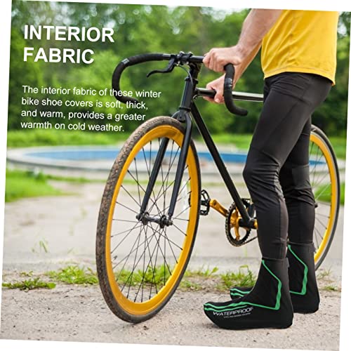 Cubrebota Ciclismo Impermeable Negro miniatura 6