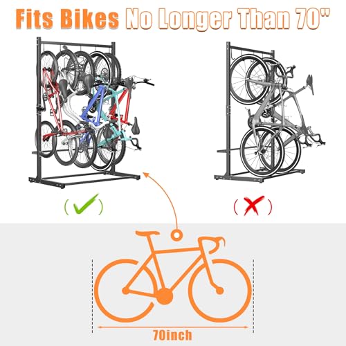 TORACK Freestanding Hanging Bike Stand