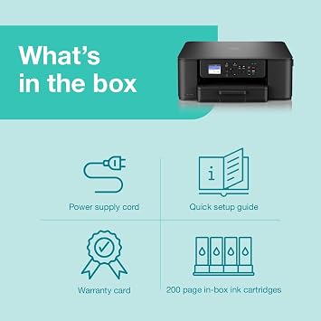 Brother DCP-J1310DW Wireless, A4 Inkjet Printer