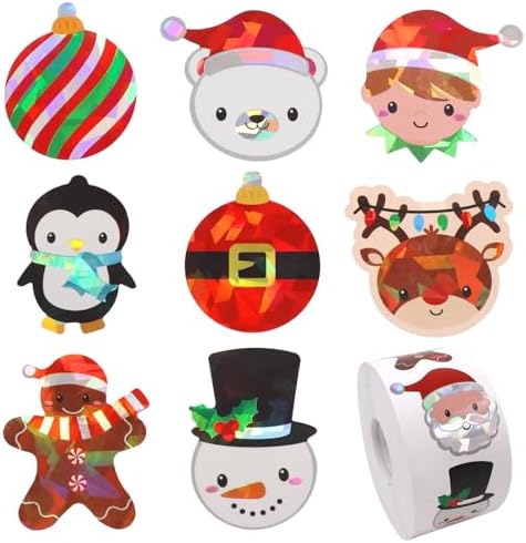 Ceiba Tree Merry Christmas Stickers for Cards Envelopes Crafts Ki...