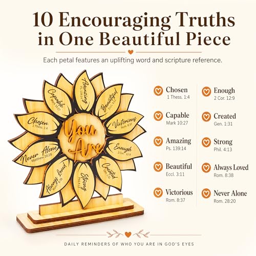 Placa decorativa girasol para mujeres religiosas miniatura 3