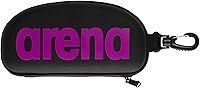 Vista 7 de Arena Funda unisex para gafas de natación, funda protectora de tapa dura con clip, varios