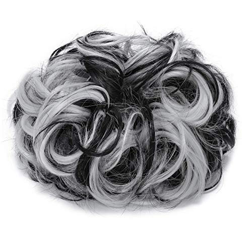 Fut Scrunchy Scrunchie Updo Hairpiece Messy Hair Bun Extensions Chignons Hair Piece #TOP2