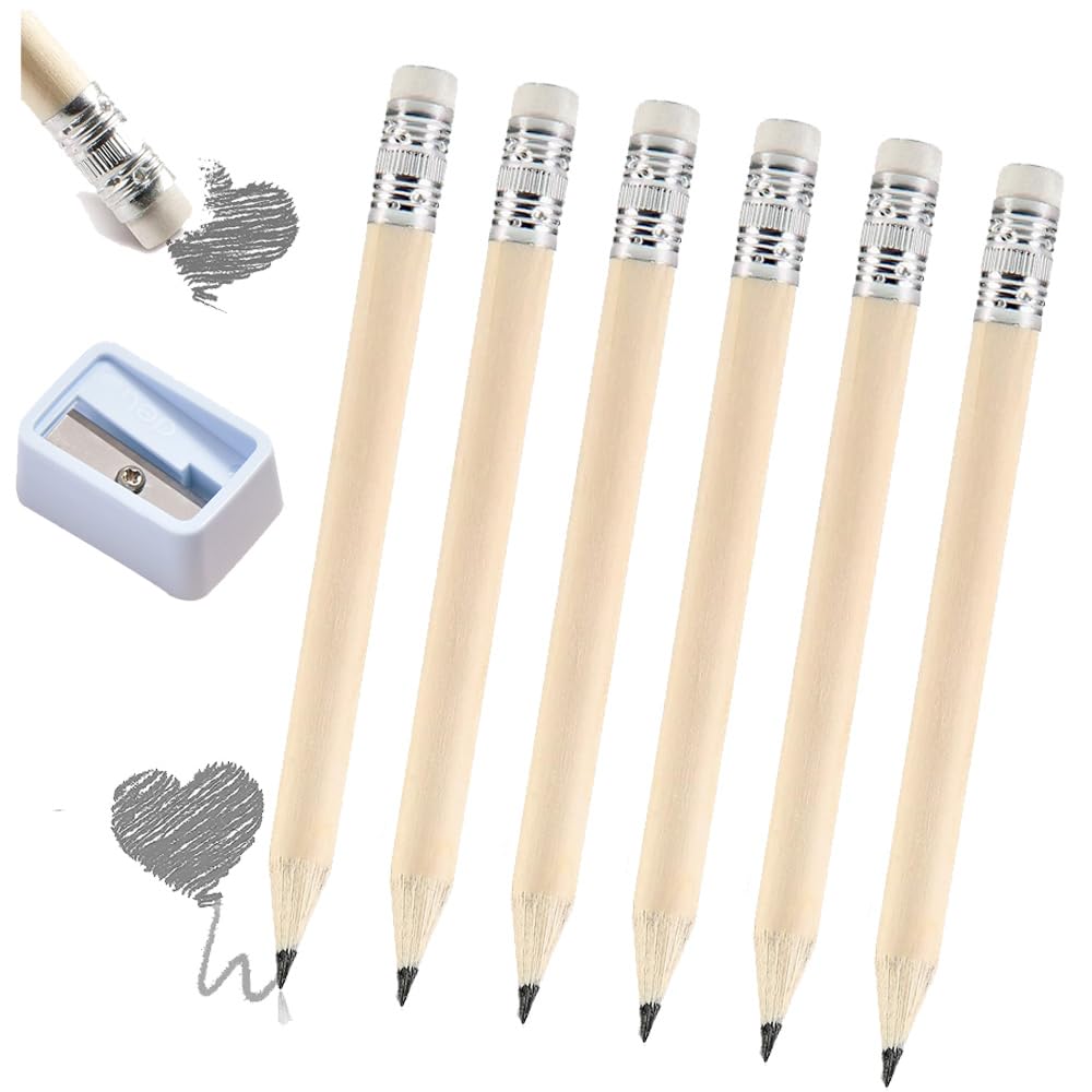 Crayon Papier 50Pcs Crayon De Papier, Hb-2B Crayon De Bois Naturel Crayons De Graphite Pour U00c9cole Bureau Crayon 2b