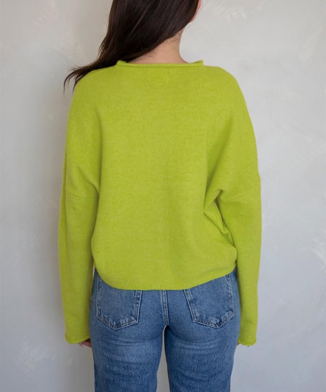 Image of Women Y2k Knitted Cardigan Long Sleeve Button Down Sweater Lightweight Casual Cardigan Loose Fall Streetwear