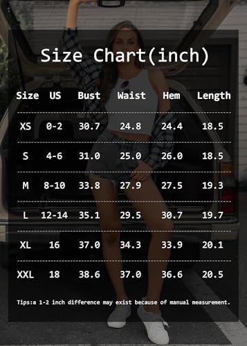 Image of ATHMILE Womens Double Lined Crop Tank Tops Casual Basic Shirts Sleeveless Workout Tops Cute Summer Clothes Teen Girls