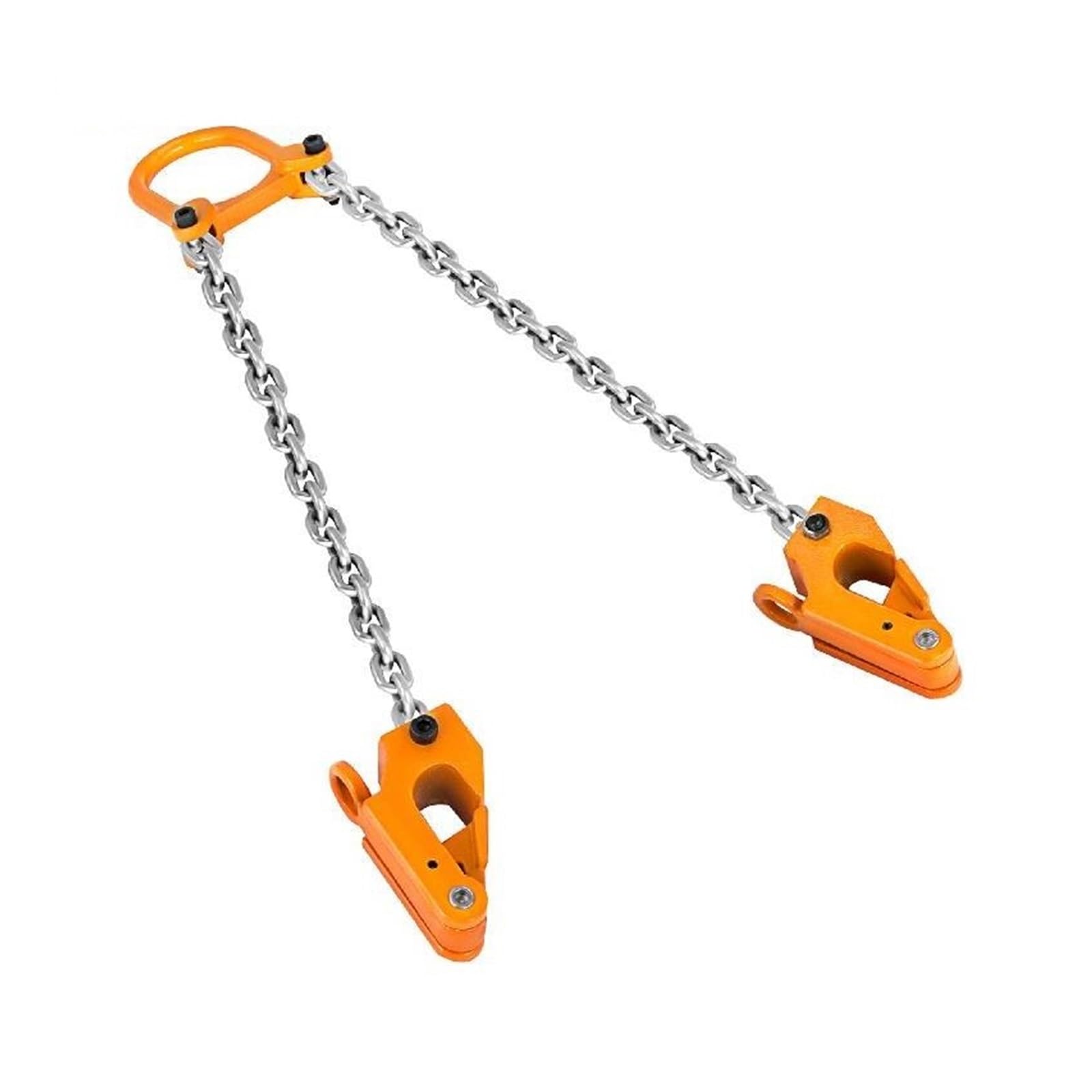 MYUYEE Chain Hoist, Chain Sling,2000 Lbs Drum Clamp Lifter Barrel Lifting Device With G80 Alloy Steel For Hoisting Drums Barrels,Flexible Enough