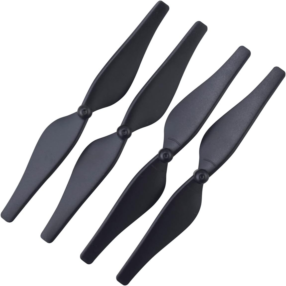 20PCS(5 Sets) Propeller For DJI TELLO Smart Toy Aircraft, Mini HD Aerial Drone Accessories (Black)