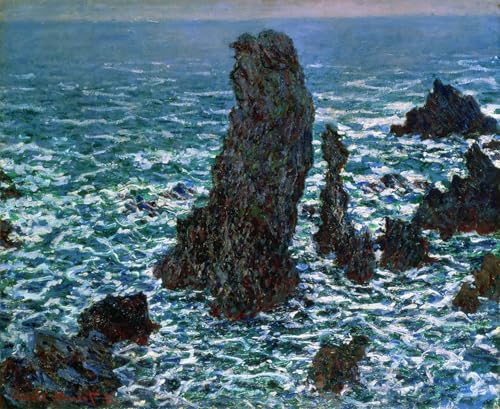 Tableaux Les Pyramides de Port Cotton Monet impression jet d'encre premium