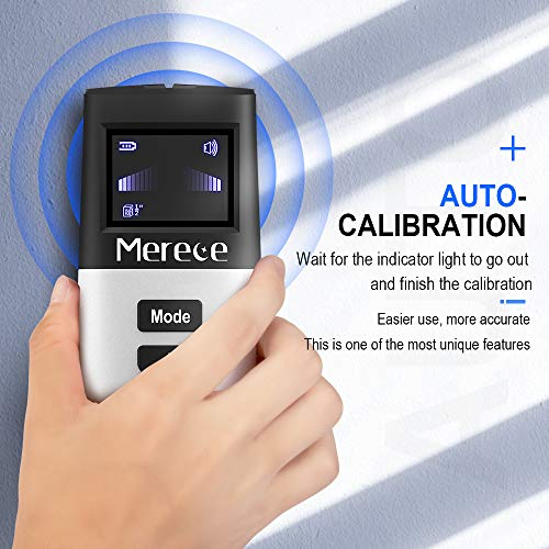 Stud Finder Wall Scanner - Upgrade 5 In 1 Stud Sensor Wall Detector Wood Beam Drywall Joist Pipe Live Ac Wire Metal Studs Locator Best Electronic Wall Detector Edge Center Finding With Lcd Display #TOP4