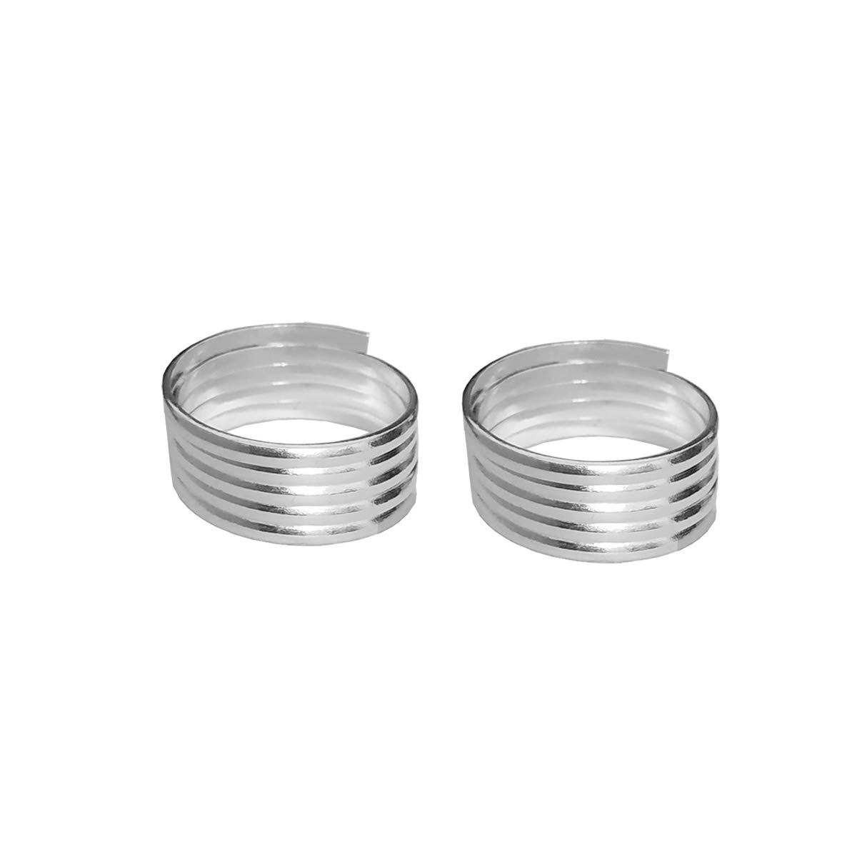 ANMOL Silver Plated 5 Line Plain Toe Rings for Women Bichiya Foot ring (Pack of 2) (B08LQ5SHRF) Amazon Price History, Amazon Price Tracker