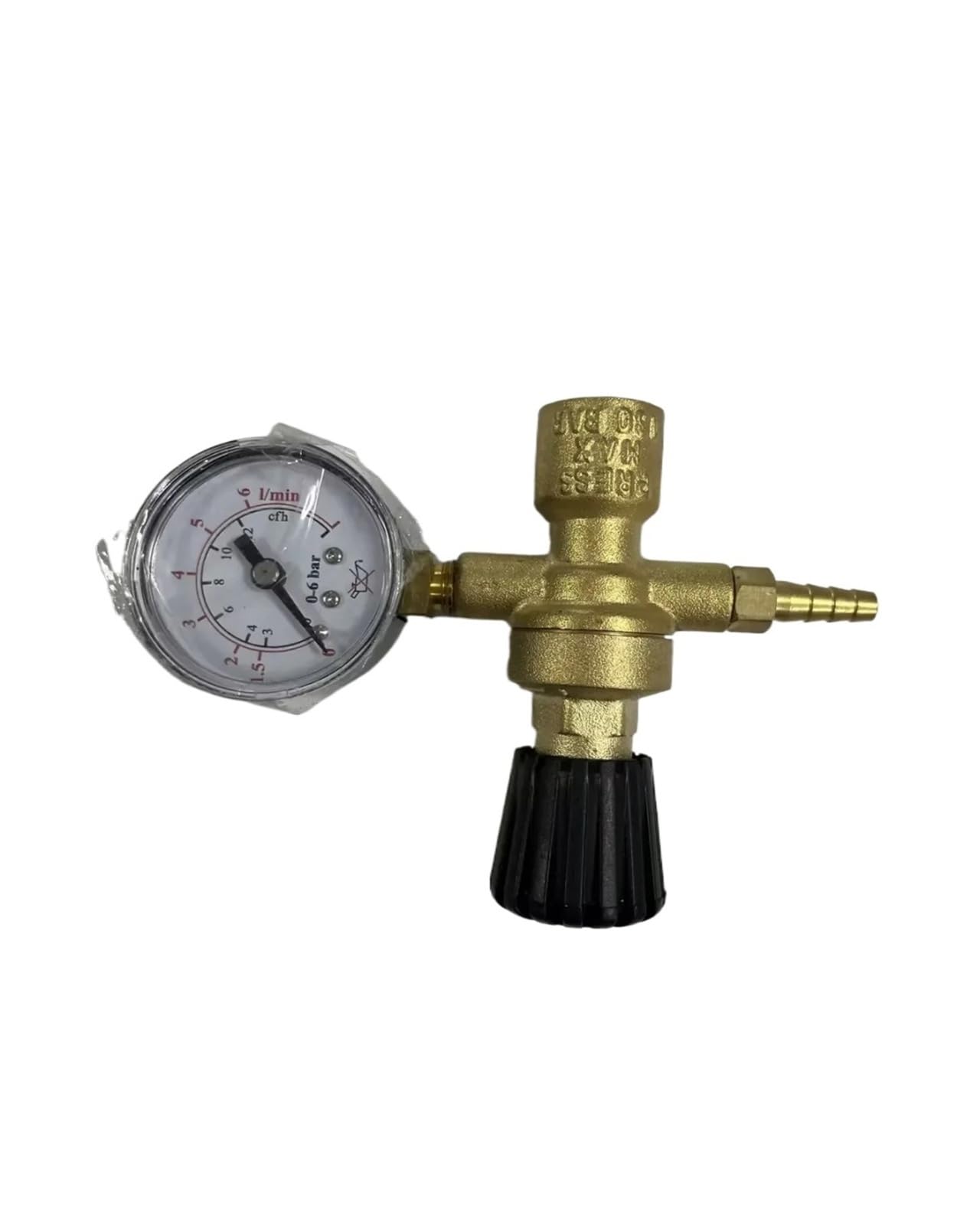 Vmvud Yj-12 Gauge Instrument 36V220v Two Welding Pressure Reducing Valve M10 * 1 Argon Carbon Dioxide Pressure Reducer Pressure
