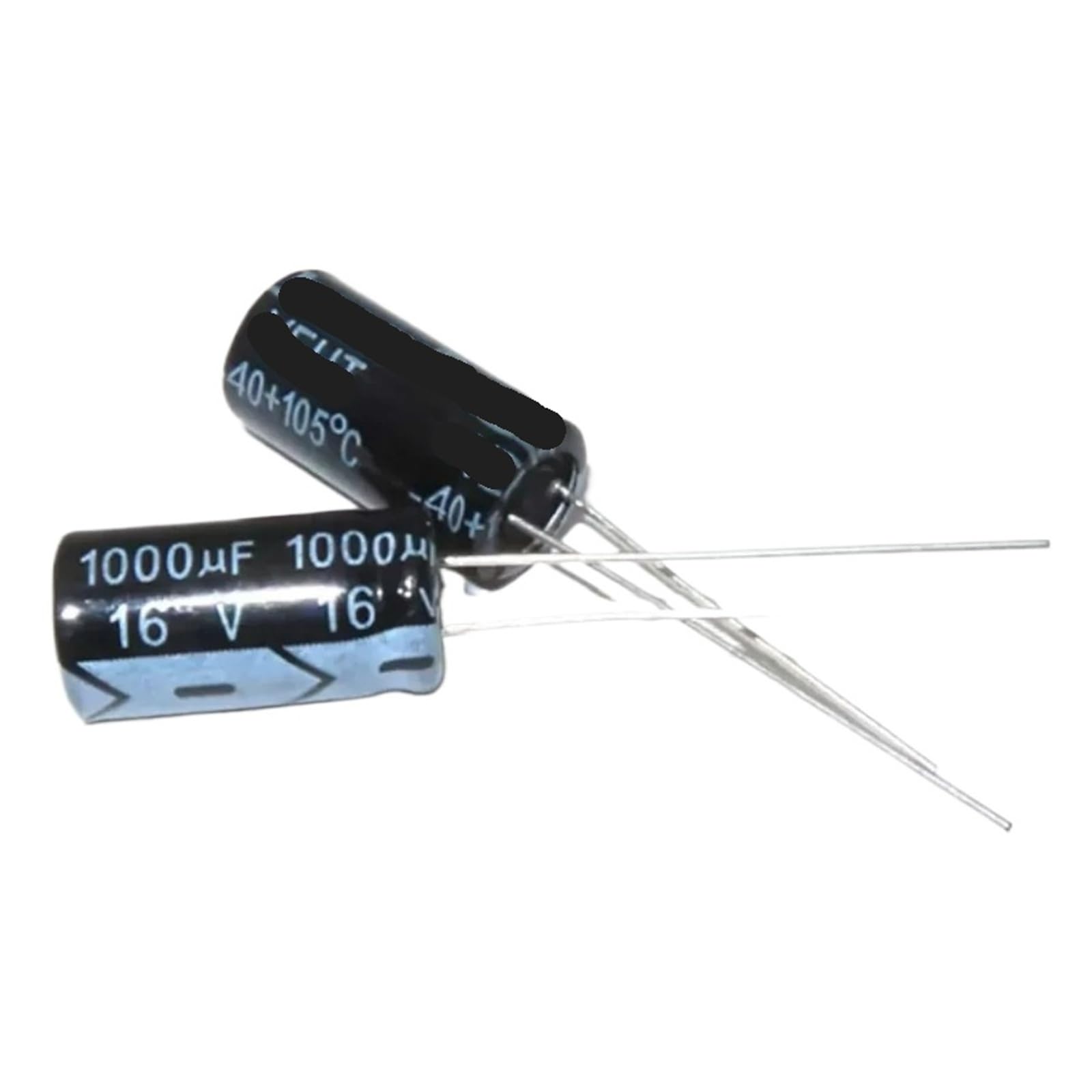 Condensateurs 16V 1000uF 10x17mm pour réparer une alimentation et supprimer les grésillements