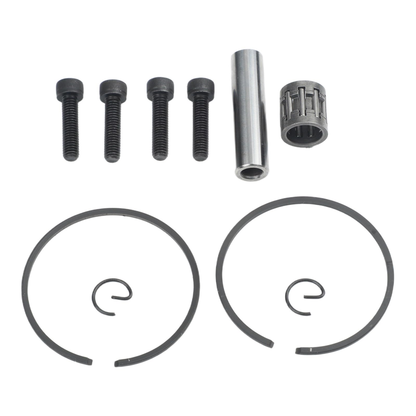 FUBESK Kit de pistón cilíndrico Pb-770 Pb-770H Pb-770T Soplador de mochila, juego de reconstrucción de motor de metal con anillos de junta de cojinete de pasador, A130001050 V100000290 Arrancador de
