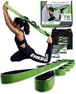 EverStretch Non-Elastic Stretching Strap with Loops - Move Freely with This Looped Stretch