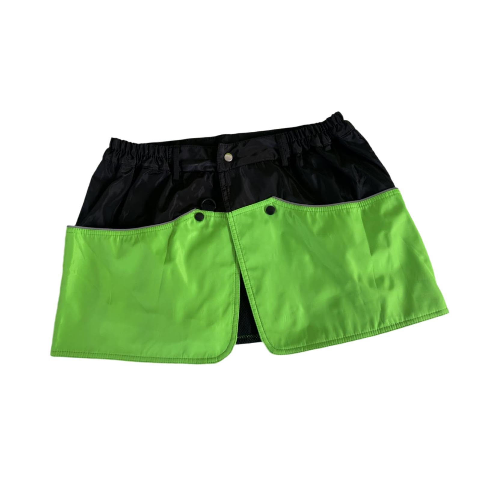 Hundetraining Schürze mit Taschen wasserfeste robuste Hunde Handler Kleidung, Green M