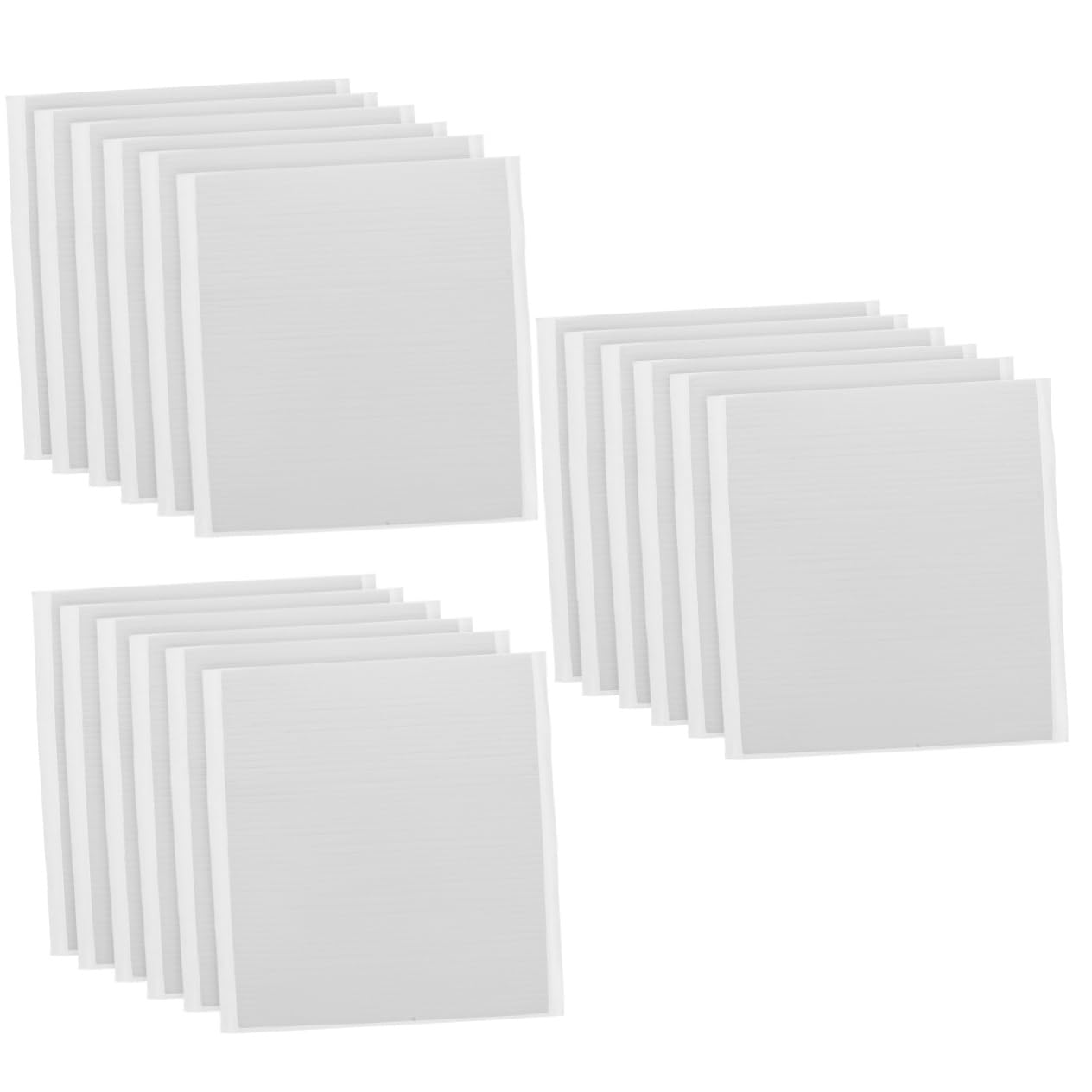 HOMSFOU 3 series Cinta De Espuma Autoadhesiva Eva Tiras De Espuma De Doble Cara Para Tapicería Espuma De Embalaje Pegajosa Pegamento Tira De Espuma Adhesiva Espumas De 6 hojas*3