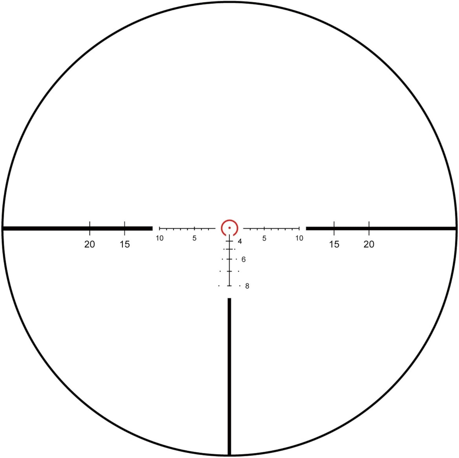 Vector Optics Continental x8 1-8x24 ED Riflescope for Tactical Second Focal Plane