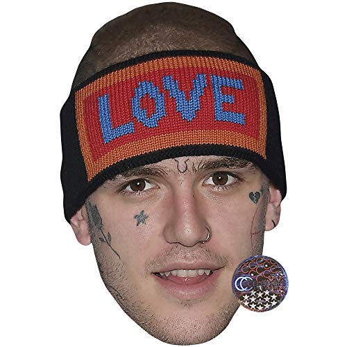 Preisvergleich Produktbild Celebrity Cutouts Lil Peep (Love) Maske aus Karton