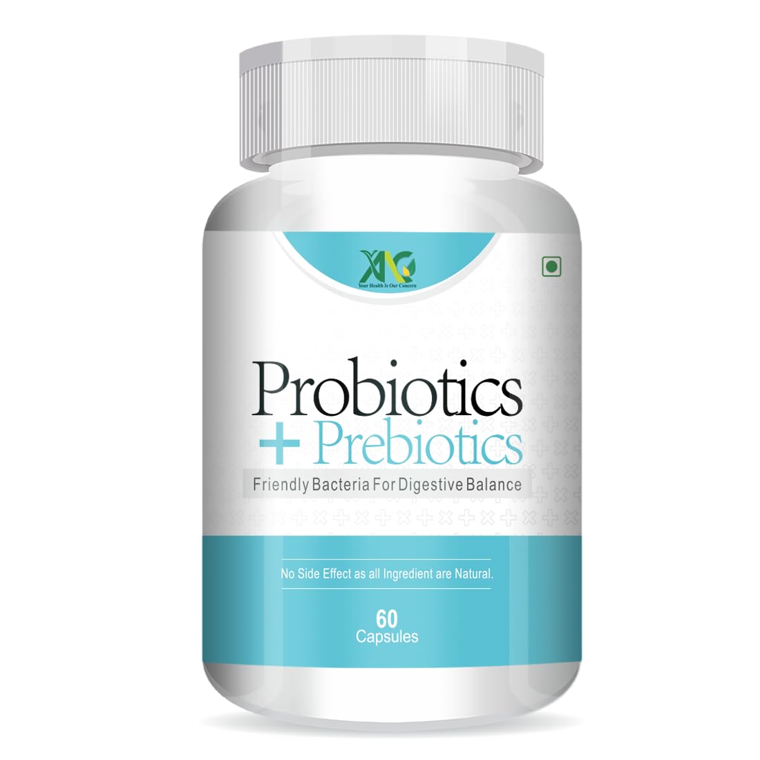 ANC Probiotics+ Prebiotics Supplement 50 Billion Cfu For Women & Men With Prebiotics 150 mg | Probiotic Capsules For Digestion Support, Gut Health And Immunity – 60 Veg Capsules (Probiotic+Prebiotic)