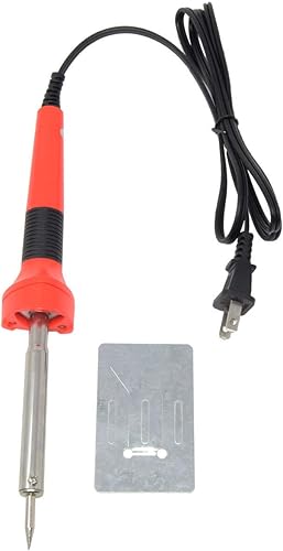 Miniatura 5 de 40 W LED Soldador de hierro con punta fina lápiz estilo herramienta de soldadura incluye soporte