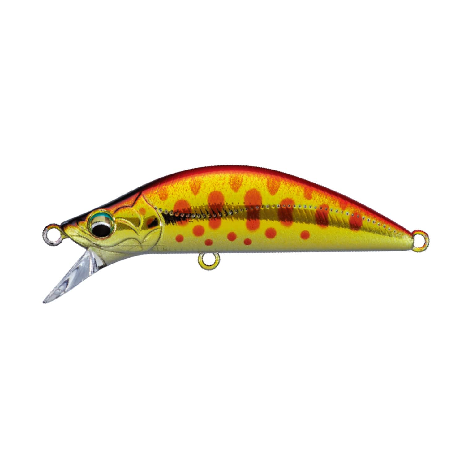 Major Craft Minnow EDN-60S Eden Sinking Type, 2.4 inches (60 mm), 0.2 oz (5.7 g), 10 Red Gold Yamame