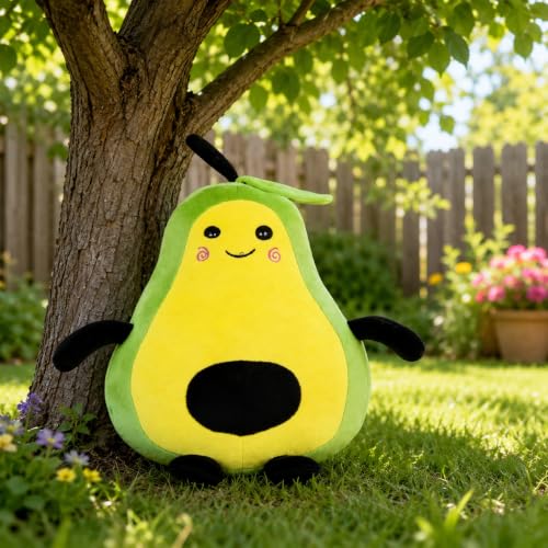 Image of Premium Avacado Soft Toy 25 cm for Kids