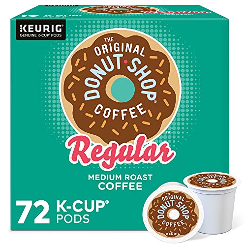 Comparison: Best Coffee Cups For Keurig 2 The Original Donut Shop Regular Keurig Single-Serve K-Cup Pods, Medium Roast Coffee, 72 Count