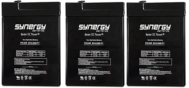 yon.mam ページ Amazon.com: Jiming JM-6M4.5AC 6V 5Ah Rechargeable Sealed Lead Acid