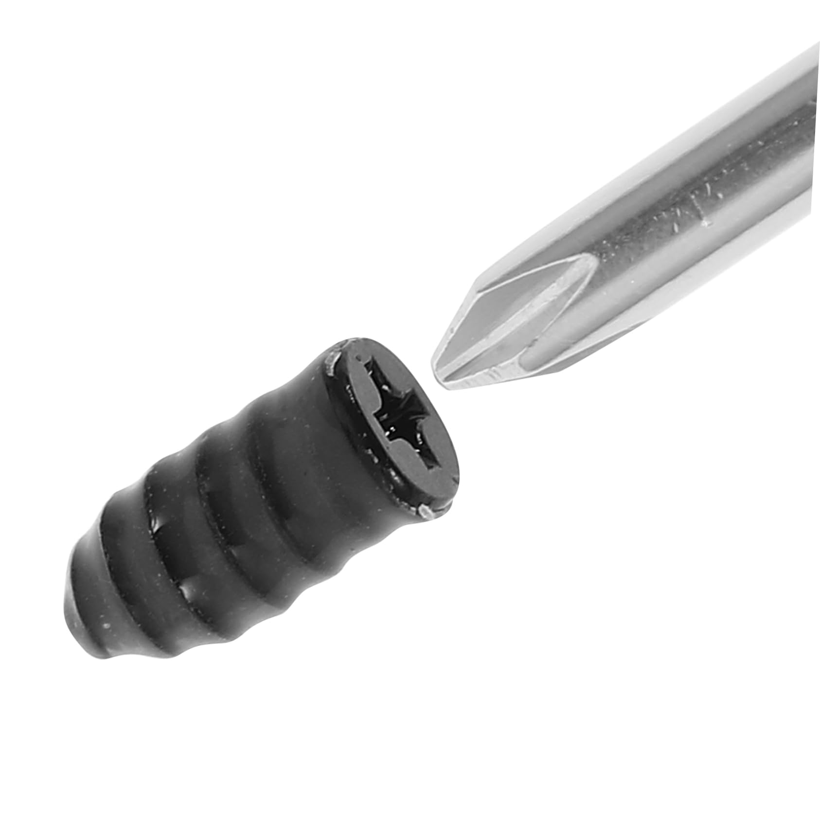 Happyyami 1Set Tire Repair Kit with Screws Screwdriver for Easy Tire Puncture Fixing for Car Motorcycle ATV and Rv Use Efficient