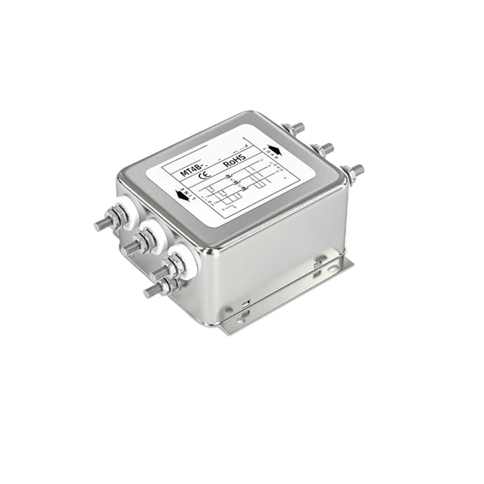Purificador antiinterferencias trifásico MT4B-3A-S filtro de potencia de 380v