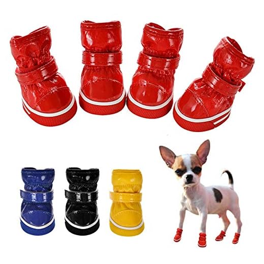 Zapatos para perros de invierno para perros pequeños Perros de lana cálidos Zapatos para mascotas Botas de nieve para perros impermeables Zapatos para perros Yorkie Chihuahua Productos para mascotas