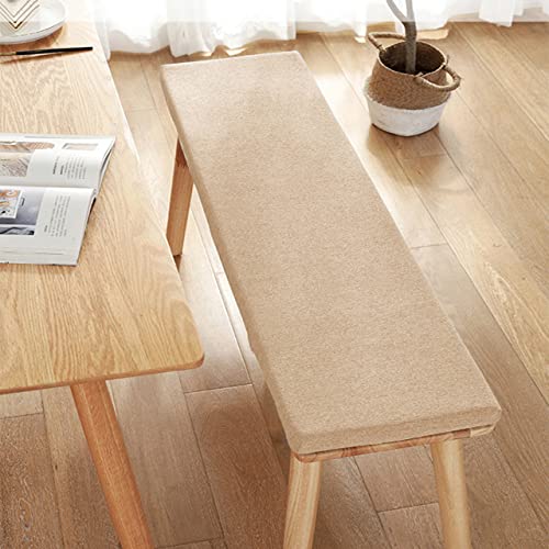 Coussin épais pour banc de jardin qui élimine la rigidité des assises en bois de terrasse