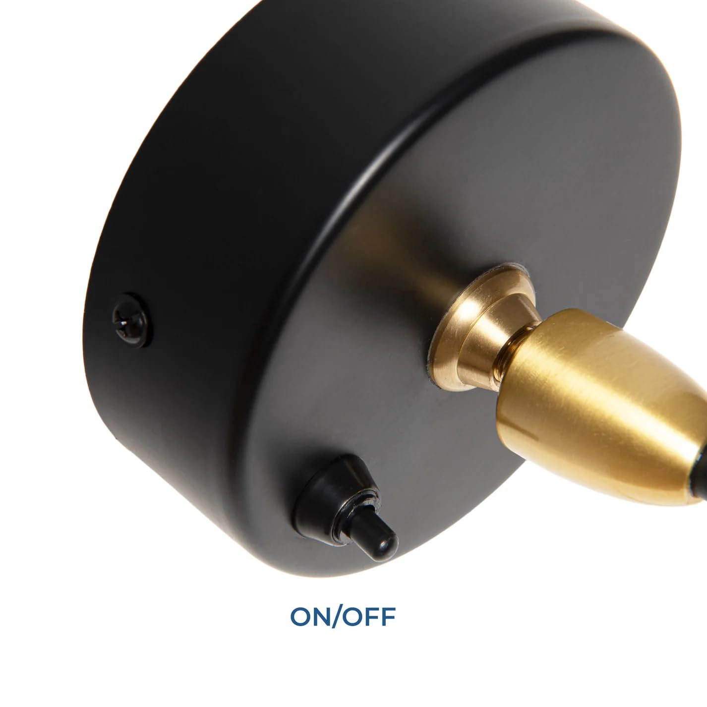 BARCELONA LED Wandleuchte mit schwenkbarem Arm, schwarze industrielle Vintage-Wandleuchte aus Metall und Eisen, modernes und retro Design, verstellbare Beleuchtung Schlafzimmer