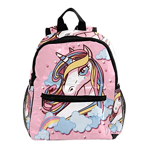 Sac à dos pour garçons et filles blanc 30,5 cm multicolore