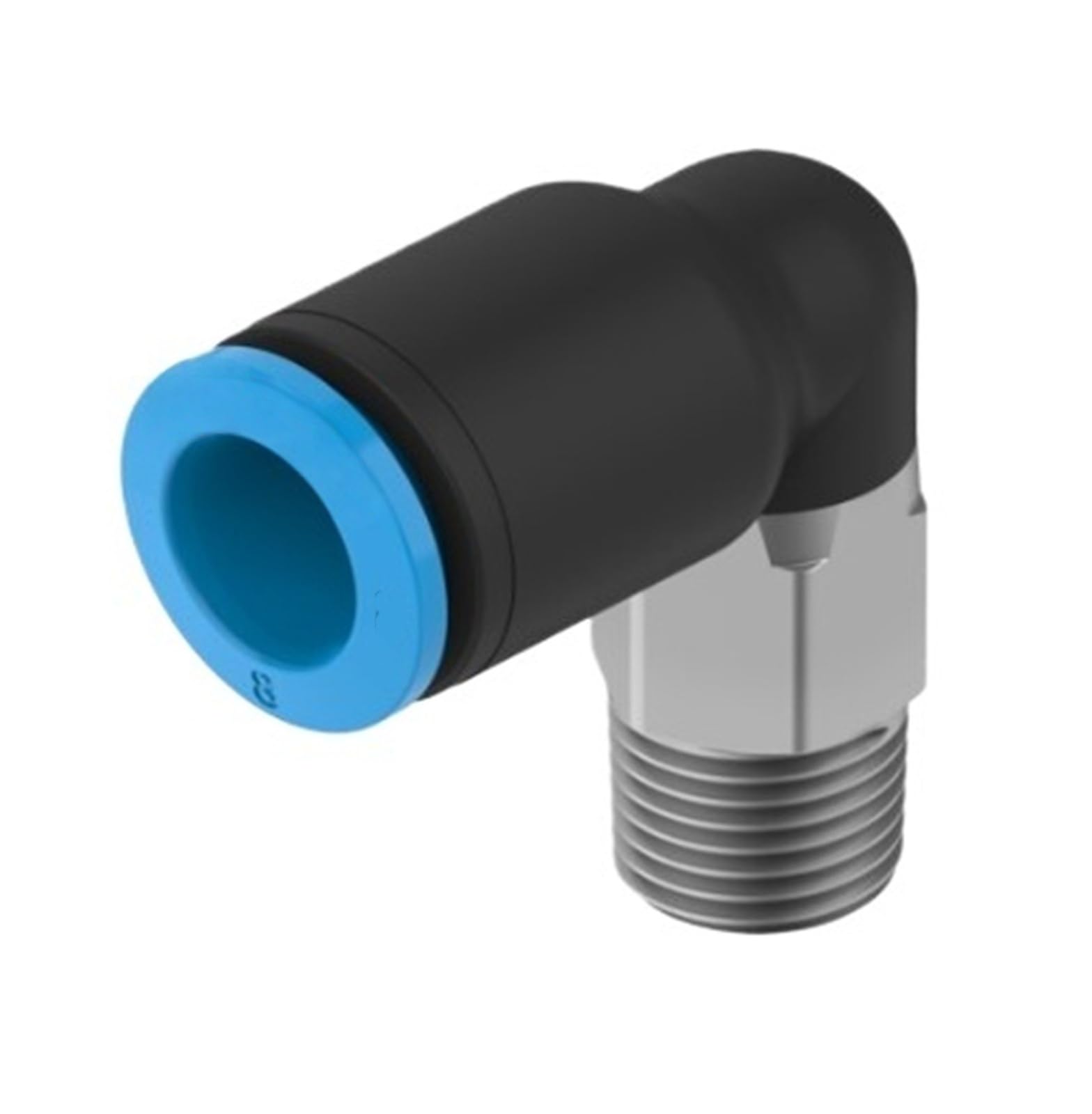 Yusweet 8112944 10Pcs Pneumatic Push-In Connector External Thread R1/8 8Mm Outer Diameter Original