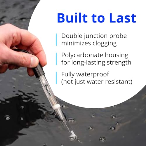 bluelab probph ph probe for water replacement electrode for meter monitor and controller with easy calibration tool for hydroponic system and indoor plant grow
