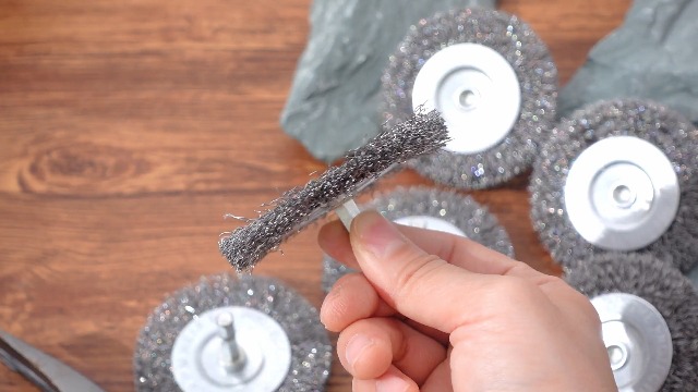 Image of Moxweyeni 20 Pcs 3 Inch Stainless Steel Wire Wheel Brushes for Drill Bits