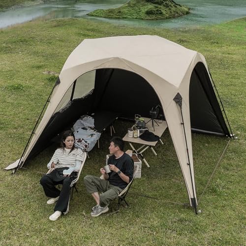 Toldo para Camping con Montaje Fácil y Rápido 124x124 pulgadas