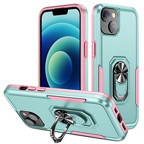 Coque antichoc pour iPhone 13 et Pro Max avec bague de support intégrée