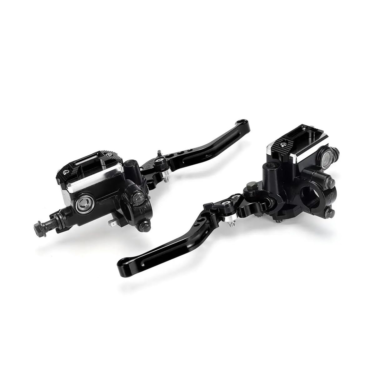 Leva Frizione Freno 7/8 "22mm Universale Del Motociclo Pompa Freno Idraulico Leva Frizione Cilindro Principale Serbatoio Per 50cc-300cc Sport Bike Street