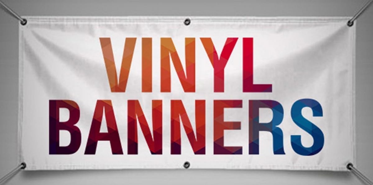 Welcome Under New Ownership | Full Color Horizontal Vinyl Display Banner with Grommets | Ready to Hang | 1.5’h x 6’w feet