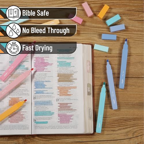 image for Mr. Pen- Aesthetic Highlighters, 8 pcs, Chisel Tip, Assorted Colors, C