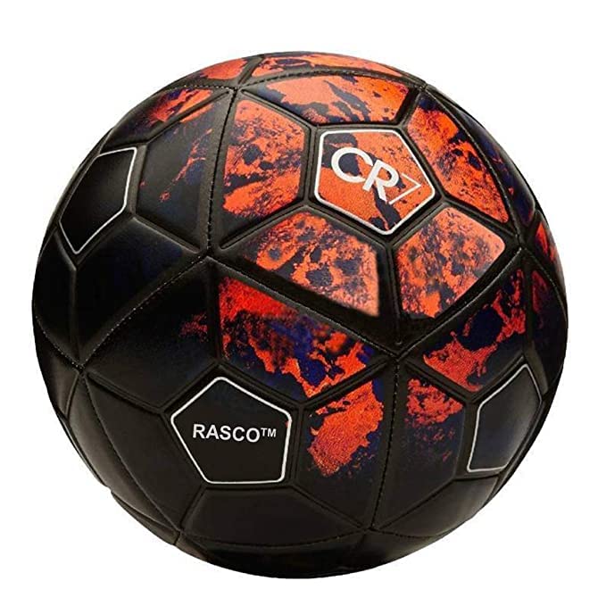 SRT Rubber Moulded Football (Size 05) - Red/Black