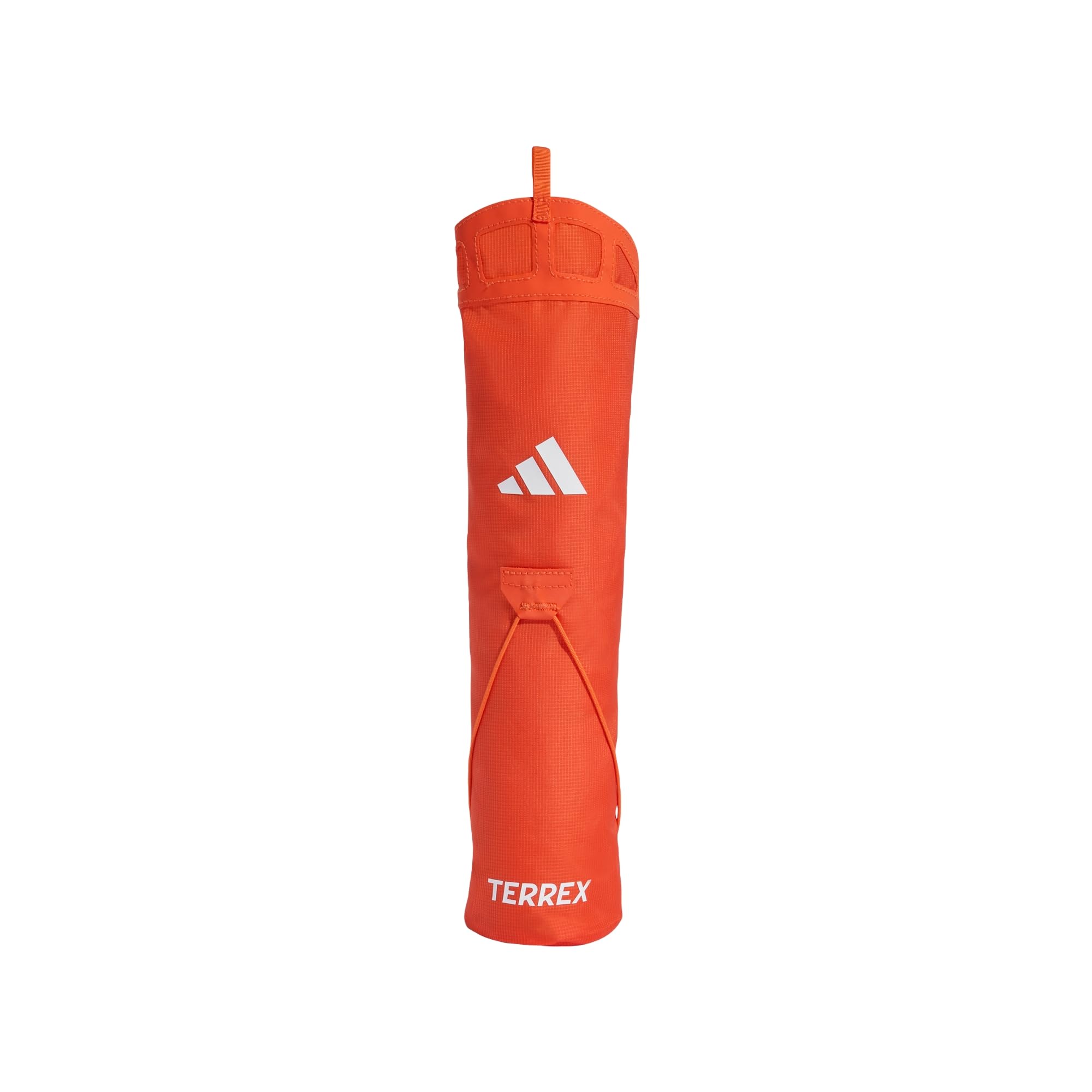 adidas Unisex Terrex Xperior Trail Running Pole Quiver Backpack, semi impact orange, One Size