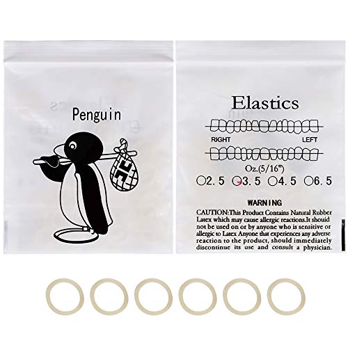 10 Bag Dental Orthodontic Rubber Bands Orthodontic Elastic Orthodontic Supply 3.5 Oz (5/16") #TOP3