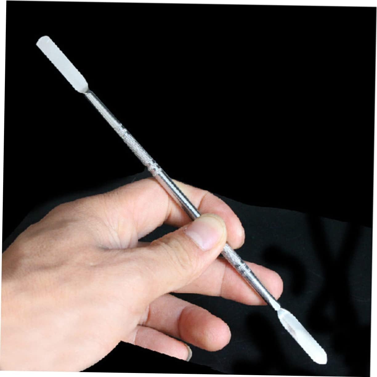 Mikikit 10pcs Stainless Steel Spudger Opening Tool for Mobile Phone Laptop Tablet Repair Double-Ended Pry Sticks for Electronics Disassembly