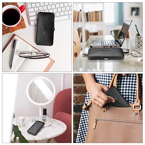 Kasimir Maniküre set 20-Teiliges Professionelle Pediküre Set Edelstahl Nagelknipser Set herren und Frau Nagelpflege Set Männer mit Ledertasche für Reise und Zuhause - Schwarz – Bild 8